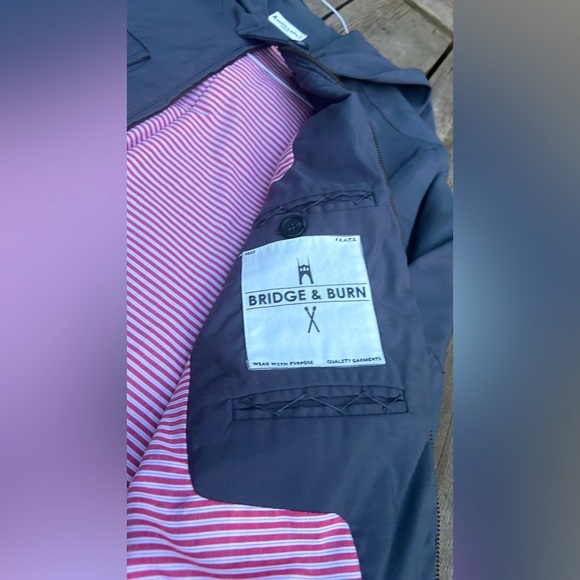 Bridge & Burn I Full Zip Canvas Utility Jacket I Ladies Size: Small - Picture 6 of 7